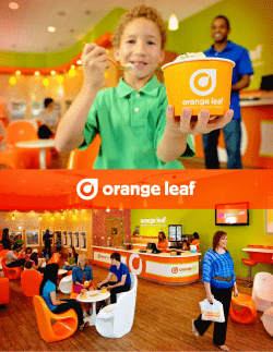 Press Kit - Orange Leaf