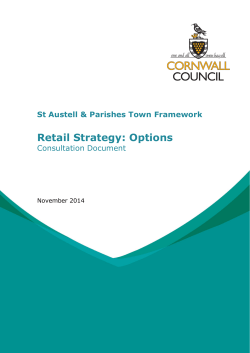 Retail Strategy: Options