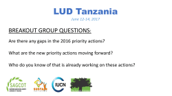 group number 1 - The Forests Dialogue