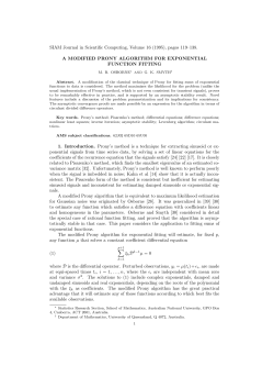 SIAM Journal in Scientific Computing, Volume 16 (1995