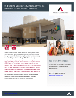 In-Building Distributed Antenna Systems