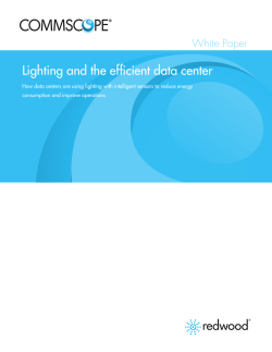 Lighting and the Efficient Data Center
