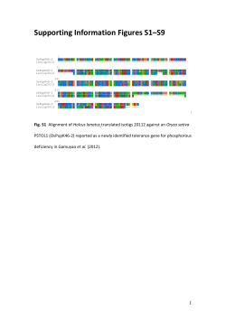 Supporting Information Figures S1&ndash;S9