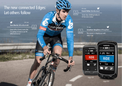 The new connected Edges: Let others follow