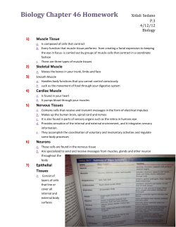 Biology Chapter 46 Homework