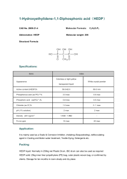 1-Hydroxyethylidene-1,1-Diphosphonic acid