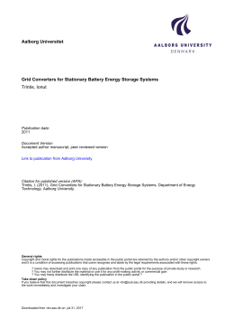Grid Converters for Stationary Battery Energy Storage Systems
