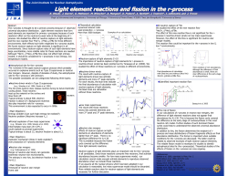 Light element reactions and fission in the r