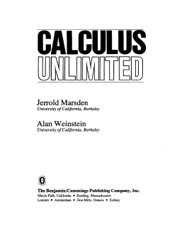 Jerrold Marsden - CalTech Authors