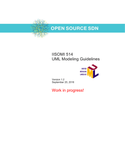 IISOMI UML Modeling Guidelines 1.2