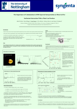 The Importance of Cationisation in SIMS Spectral Interpretation as