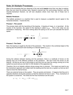 Note 34 Multiple Processes