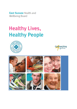 Health and Wellbeing Strategy 201619v3
