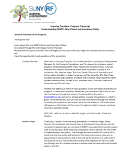 Program transcript 9.27.16