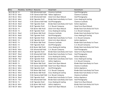 Date Weekday StartHour Resource AwayTeam HomeTeam 2017