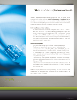 Custom Solutions | Professional Installs