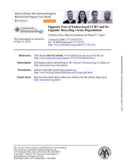 Ligands: Recycling versus Degradation Opposite Fate of
