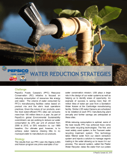 water reduction strategies