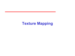 Texture Mapping