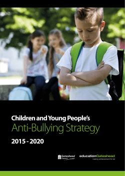 Anti-Bullying Strategy