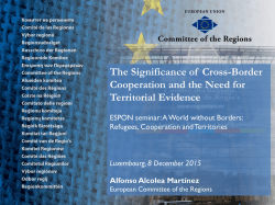 2013-07-06 Civex Bolzano ALCOLEA - The EGTC