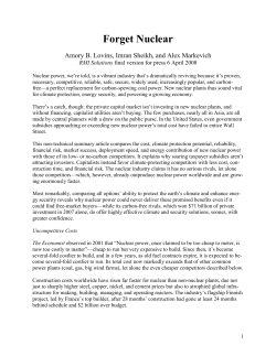 Forget Nuclear - cloudfront.net