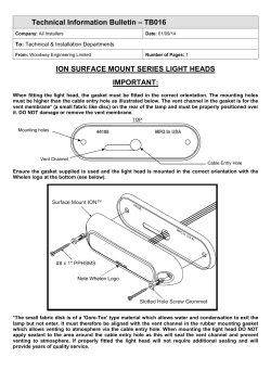 Technical Information Bulletin &ndash; TB016 ION SURFACE MOUNT