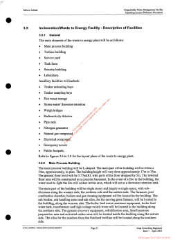 3.5 Incineration/Waste to Energy Facility