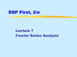 SPFirst Lecture #6