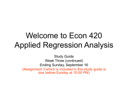Econ 420 - Marietta College