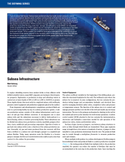 Subsea Infrastructure
