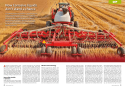 MDA Technologies, Now Corrosive liquids don`t stand a chance