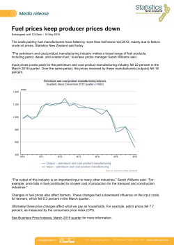 Business Price Indexes: March 2016 quarter – media release