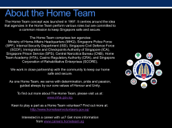 A member of Home Team
