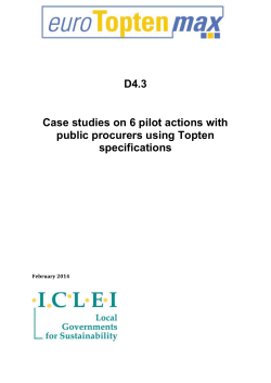 Case studies