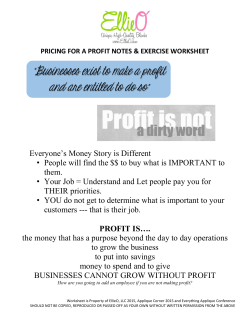 Businesses exist to make a profit and are entitled to do so