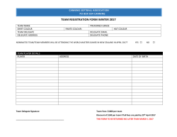 team registration form winter 2017