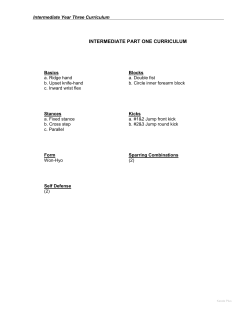 beginner part one curriculum
