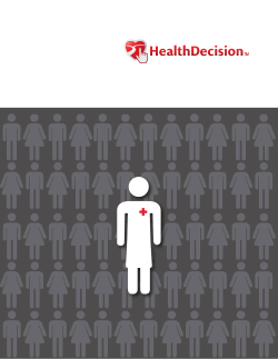 HealthDecision Brochure