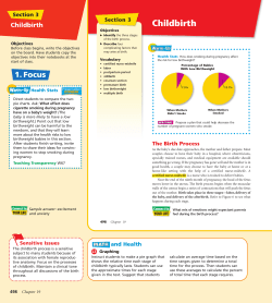Childbirth - Springfield Public Schools