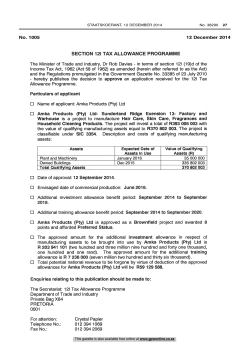 Income Tax Notice 1005 GG 38290 12 December 2014