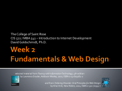 Chapter 1: Information Technology