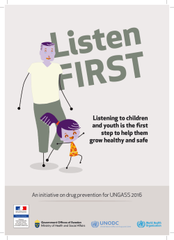 Listening to children and youth is the first step to help them grow