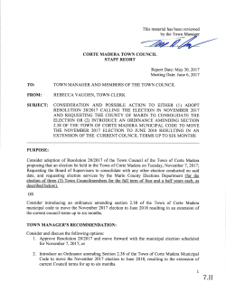 adopt resolution 2812017 calling the election in novem