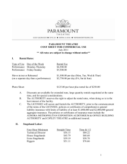 paramount theatre - Amazon Simple Storage Service (S3)