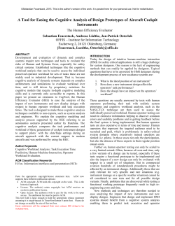 SIGCHI Conference Paper Format