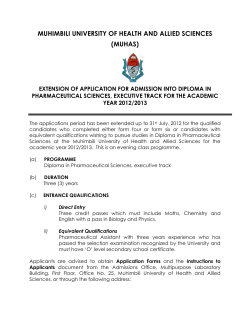 muhimbili university of health and allied sciences (muhas)