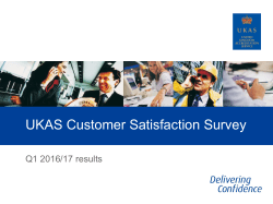 Over the last twelve months, how satisfied are you that your