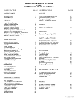 san diego county water authority 2016