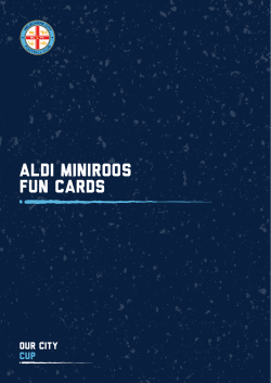 Aldi MiniRoos Fun Cards